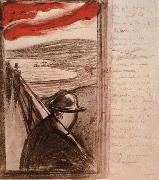 Edvard Munch Acedia oil